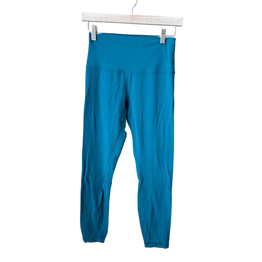 Lululemon Align Pant II 25” Size 6 Teal